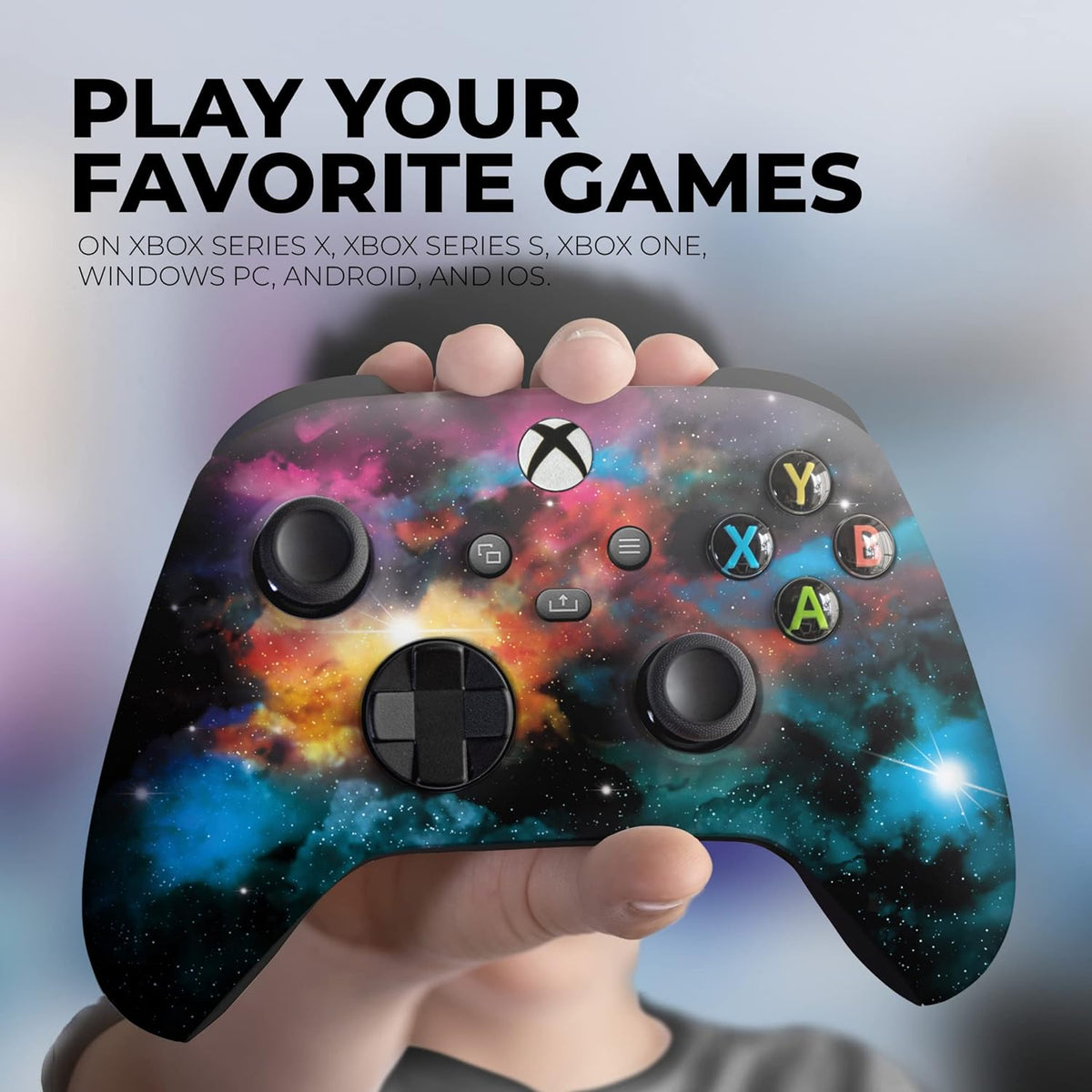Galaxxy Space Modded Custom X-Box Controller Wireless for X-Box Series X/S